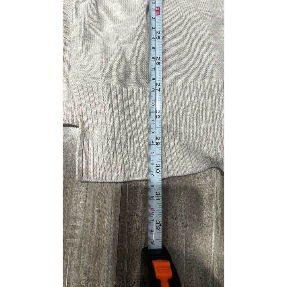 Eileen Fisher Women 100% Organic Cotton Waterfall Cardigan Gray Size M A000887 - Picture 6 of 9